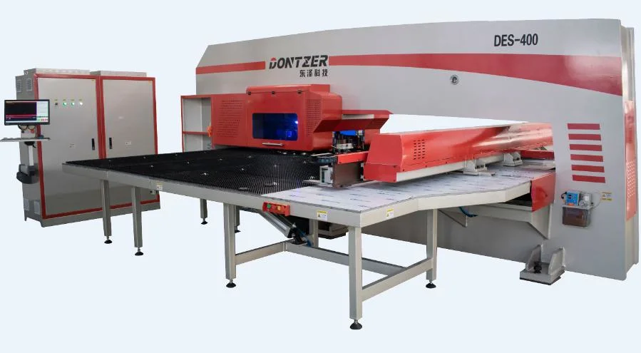 1250*2500mm, 30tons, Servo Motor Driven, Automatic Punch Iron/Stainless Steel Panel Plate CNC Turret Punching Press Machine for Metal Sheet Forming