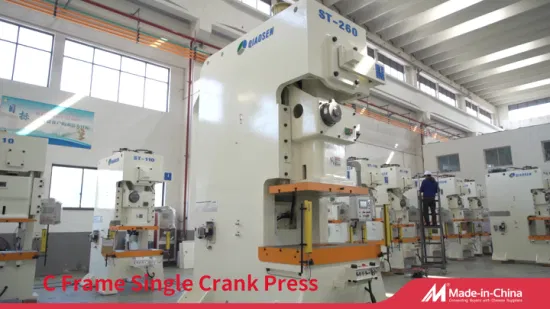 C-Rahmen-Einzelpunkt-Kurbel-Servo-Präzisions-Pressmaschine zum Metallstanzen