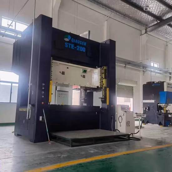 H-Rahmen, gerade Seite, Doppelpunktkurbel, hochpräzise Kraftpressmaschine für die Metallstanzformung